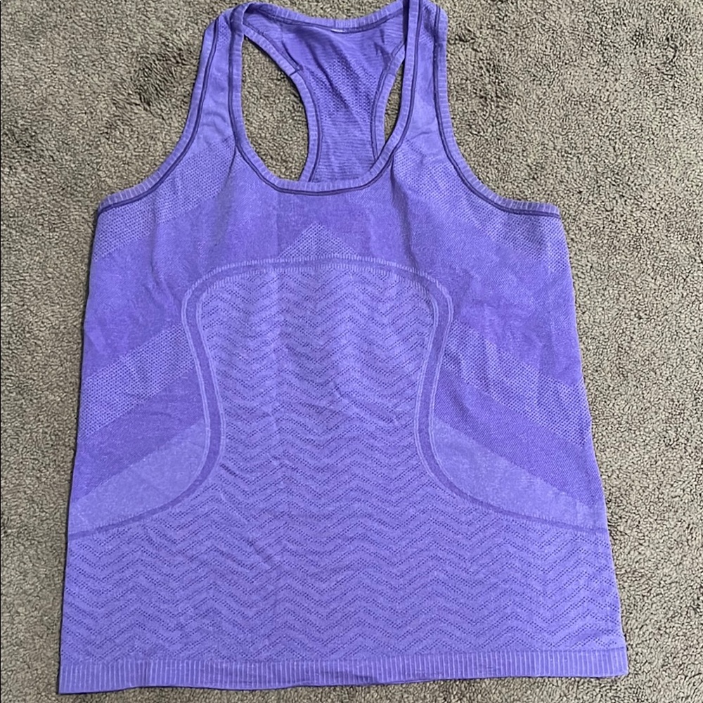 lululemon athletica Purple Tank Top